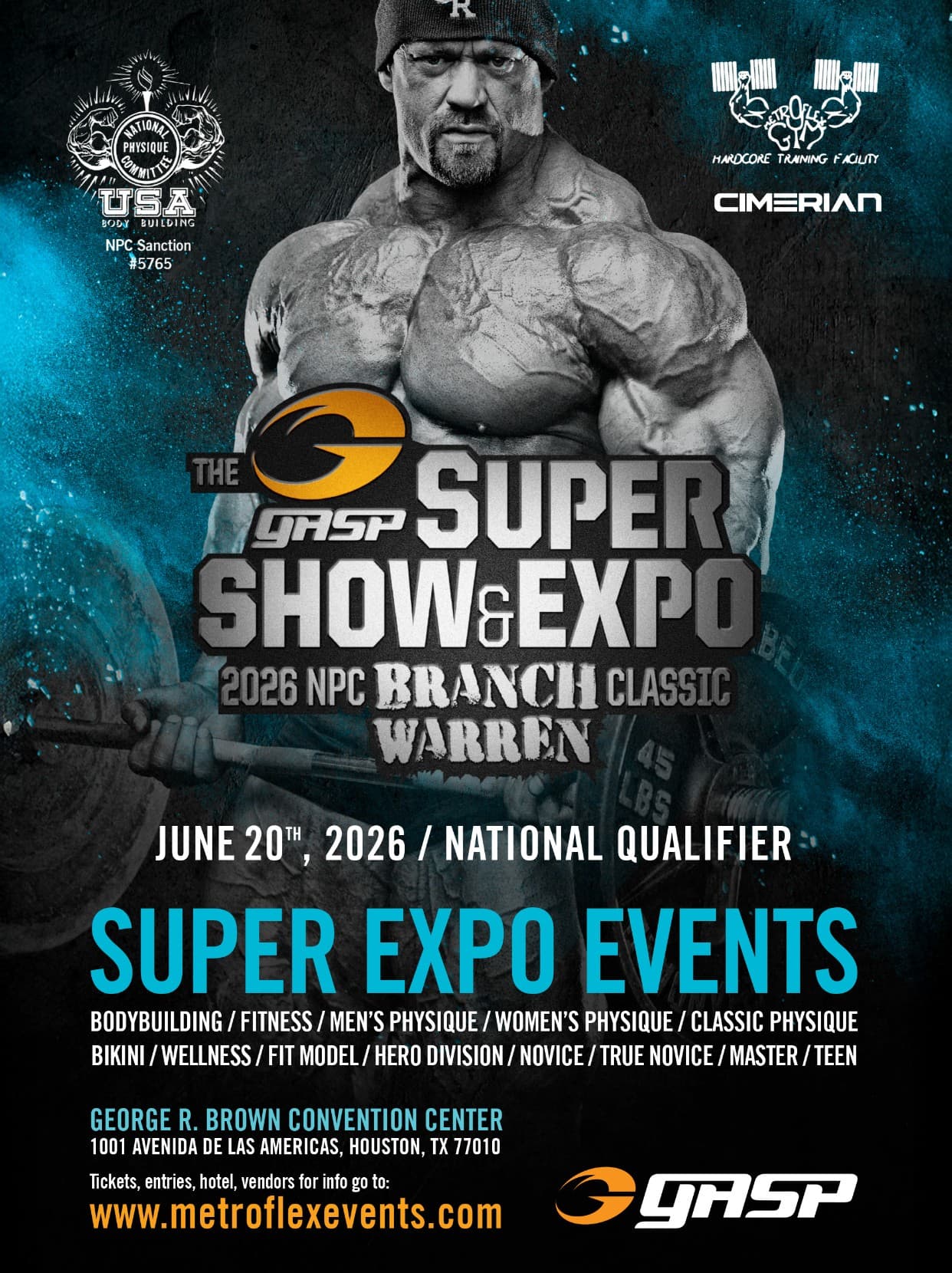 Branch Warren Classic Event Poster